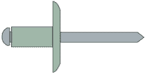 заклепка нержавеющая увеличенный борт